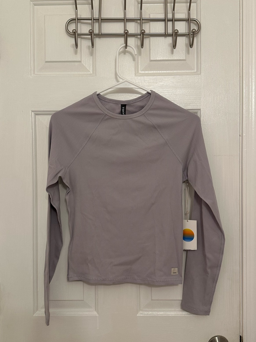 Vuori Long Sleeve Top - Lavender Ice